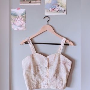 Handmade crop top. Size XS